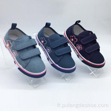 vente en gros nouvelles chaussures pour enfants chaussures de toile pour fille